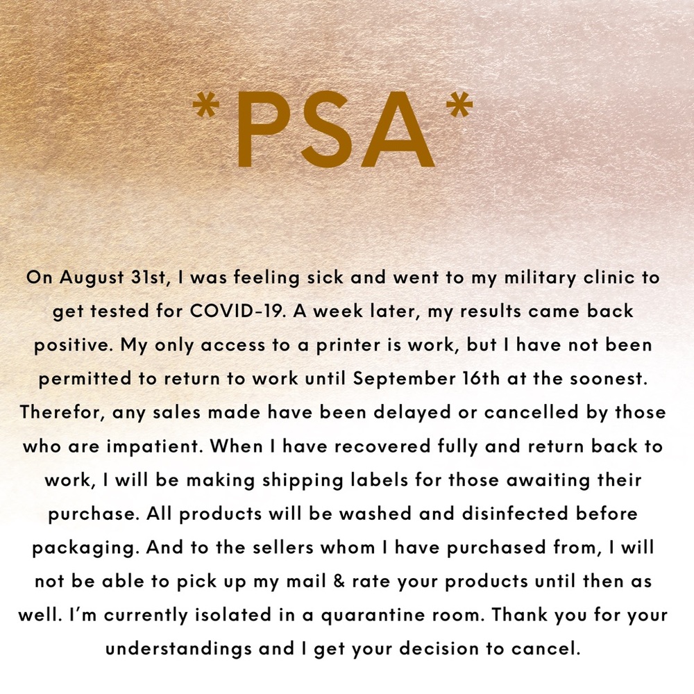 UPDATED PSA